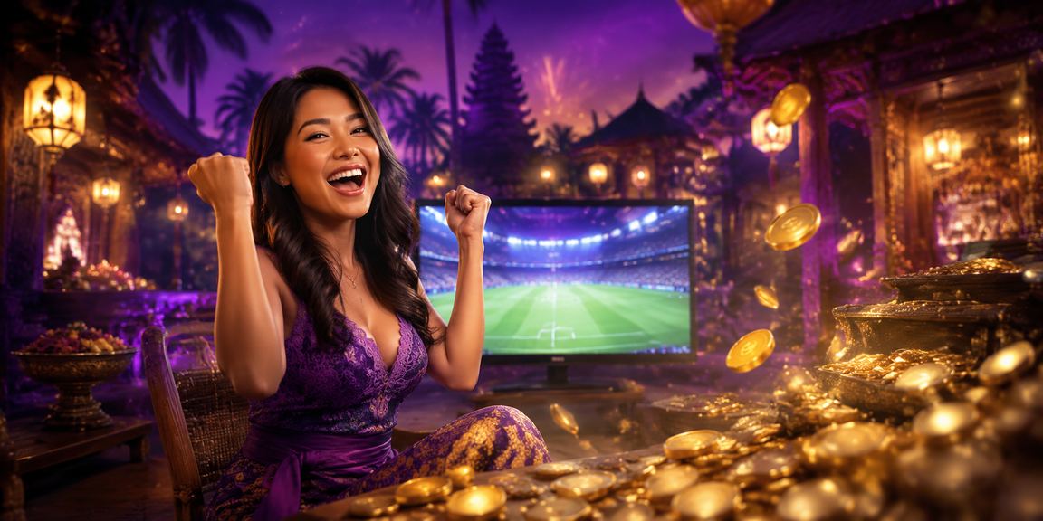 Lentera berwarna-warni di malam hari menggambarkan suasana festival dan promosi platform online